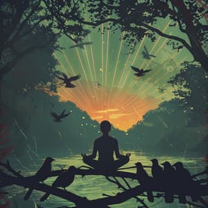 Yoga Serenity: Binaural Birds in Balance - 92 88 Hz - Oceanic Yoga Pros