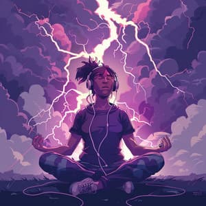 Reflective Thunder: Meditation Music Journey - Meditators