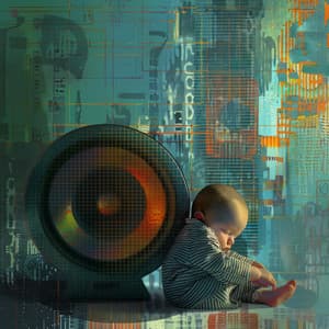 Zauberhaftes Ambiente: Umgeben junger Seelen von perlmuttfarbenem Nebel - Weißes Rauschen