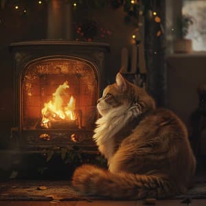 Maullidos Del Fuego: Melodías De Relajación Para Gatos - Música tranquila para gatos