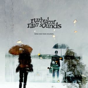 Turbulent Rain Sounds - Wind and Rain Sounds