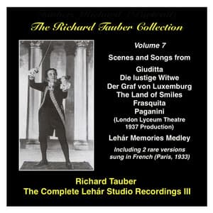 The Richard Tauber Collection, Vol. 7: The Complete Lehár Studio Recordings III - Franz Lehár