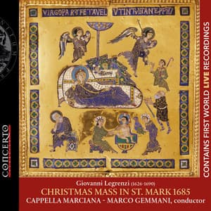 Giovanni Legrenzi: Christmas Mass in St. Mark 1685 - Giovanni Legrenzi