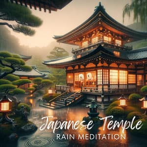 Japanese Temple Rain Inner Silence - Alice Greenwood