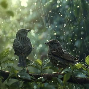 Binaural Nature Escape: Birds and Rain Soundscapes - Beats Binaural