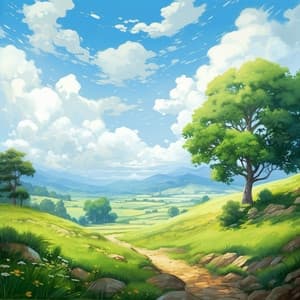 Winds Across the Grasslands: Tranquil Serenades - Natural Perspectives