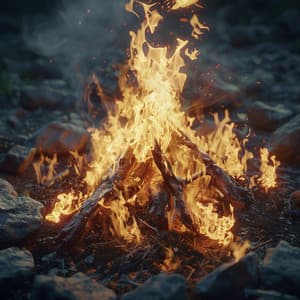 Fire Tranquility: Gentle Music for Relaxation - Autonomous ASMR