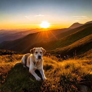 Serene Sounds for Dog Stress Relief - Peaceful Harmonies