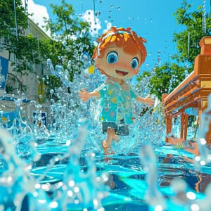 Cybernetic Serenity Soiree: Sipping Elation Elixirs - Moods & Water sounds