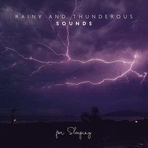 Rainy and Thunderous Sounds for Sleeping: Relaxing Ambient Nature Sounds and Piano - Relaxing Zen Music Therapy
