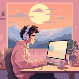 Música Para Trabajo Remoto: Vibraciones Virtuales - Atmósferas curativas