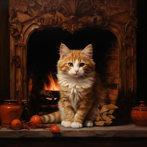 Santuario Binaural Del Fuego Para Gatos: Ambiente Relajante - Alfonso Acero