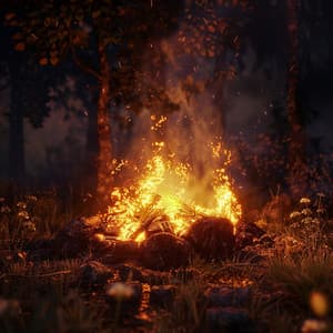 Soothing Fire Sounds: Binaural Lullabies - Linder Valley