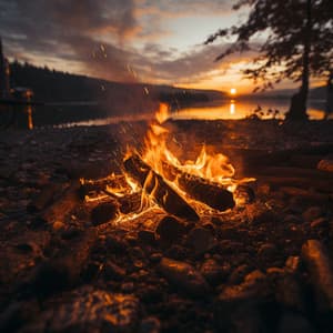 Fuego Curativo: Terapia De Masaje Con Sonidos Relajados - Biblioteca de sonidos de la naturaleza HD