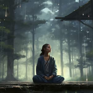 Meditación De La Lluvia: Melodía Del Flujo Meditativo De Las Gotas De Lluvia - Lluvia París