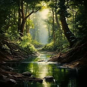 Música Para Aliviar El Estrés: Himno Relajante De La Tranquilidad Junto Al Arroyo - Música Ambiente