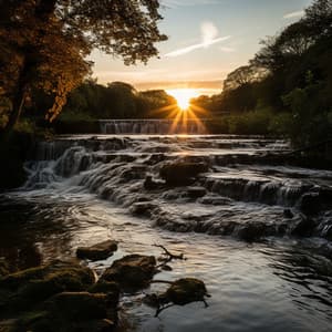 Aguas Tranquilas: Sinfonía A Orillas Del Río - Sonidos de la naturaleza pacífica