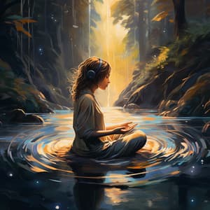 Stream Meditation: Waters Symphony Flow - Soft Water Streams Sounds