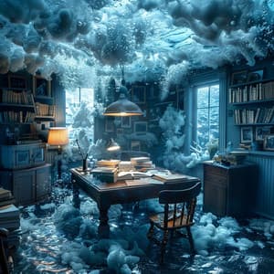 El Flujo Productivo Del Río: Melodías De Enfoque De La Jornada Laboral - Música Alegre para Cafeterías