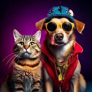 Relaxing Pet Tunes: Hip Hop Music - Binaural Pulsation