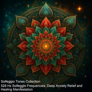 528 Hz Solfeggio Frequencies: Deep Anxiety Relief and Healing Manifestation - Solfeggio Tones Collection