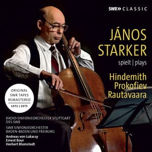 János Starker Plays Hindemith, Prokofiev & Rautavaara - János Starker