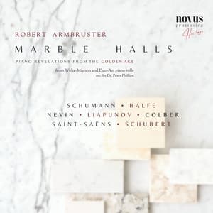 Marble Halls. Piano Revelations from the Golden Age - Robert Armbruster