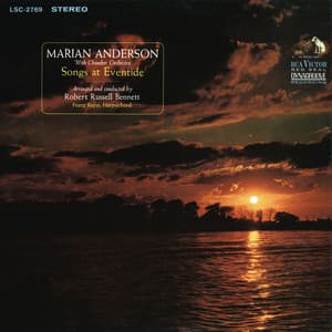 Marian Anderson - Songs at Eventide - Marian Anderson