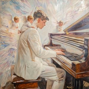 Lueur Éthérée : Évasion Vers l'Ailleurs Sous le Parapluie - Musique pour dormir piano