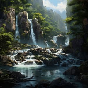 Paraíso De Bebés: Música Y Cascadas Armoniosas - Grabaciones de la naturaleza