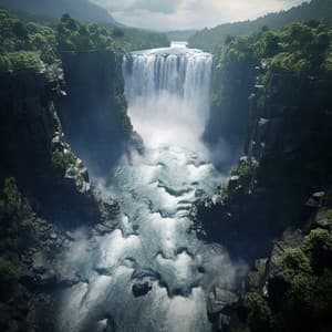 Waterfall's Study Ambiance: Calming Sounds for Focus - Study With Us