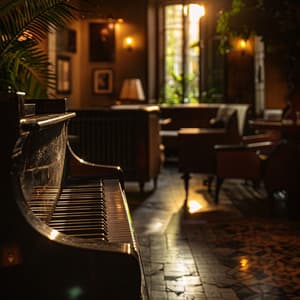 Música De Piano: Horizonte Infinito Al Alcance - Salón con piano bar