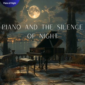 Piano and the Silence of Night: Echoes of Peace - Piano & Night