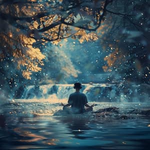 Binaural Water Zen: Meditation River Echoes - Meditation Music Library