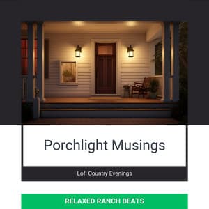 Porchlight Musings: Lofi Country Evenings - Relaxed Ranch Beats
