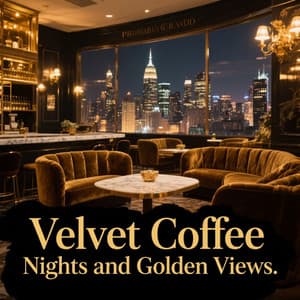 Velvet Coffee Nights and Golden Views - Bossa Combo