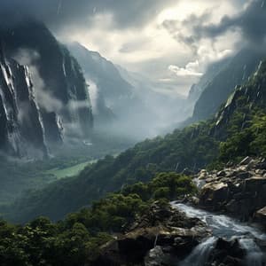 Rain's Tranquility: Peaceful Soundscapes - Light Vibrations