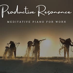 Productive Resonance: Meditative Piano for Work - Coffee Shop Jazz Piano Chilling