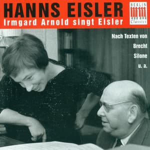 Hanns Eisler: Vocal Music - Hanns Eisler