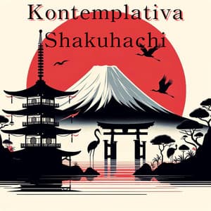 Kontemplativa Shakuhachi: Japansk flöjtmeditation för inre samtal, Reflexion, Avslappning - Lugn Musik Atmosfär
