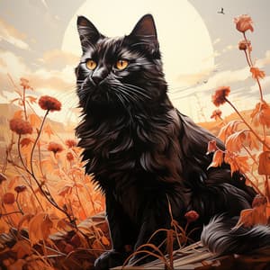 Sueño Sereno Del Felino: Meditaciones Para Un Sueño Tranquilo - Cala tranquila