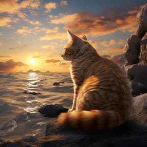 Ronroneo Del Agua: Armonía Suave Para Gatos - Espíritu líquido tranquilo