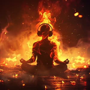 Fire Calm: Ambient Meditation Music - The Focus and Meditation Boys