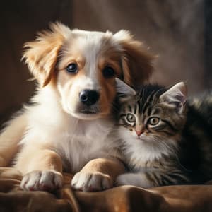 Confort Melódico De Compañeros: Sonidos Reconfortantes Para Mascotas - Academia de música de mascotas tranquilas