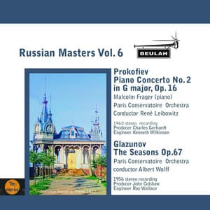 Russian Masters, Vol. 6 - Paris Conservatoire Orchestra