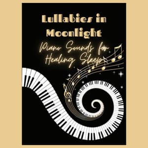 Lullabies in Moonlight: Piano Sounds for Healing Sleep - Little Piano Player