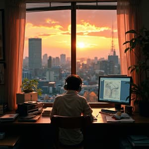 Tape Deck Focus Lofi Music - Lofi Tape Music