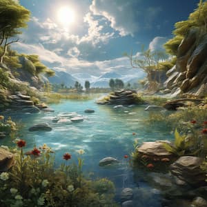 Nature's Cadence: Rhythms of the Wild - Ambient Music Collective