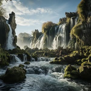 Escape Tranquilo Al Spa Del Río: Música Relajante Del Agua - Naturaleza 101