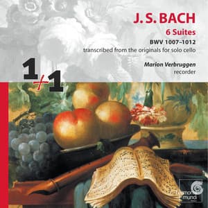 J.S. Bach: 6 Suites BWV 1007-1012 transcribed for recorder - Johann Sebastian Bach